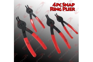 4pc Internal and external Circlip Size 6" AND 8" Snap Ring Pliers Set